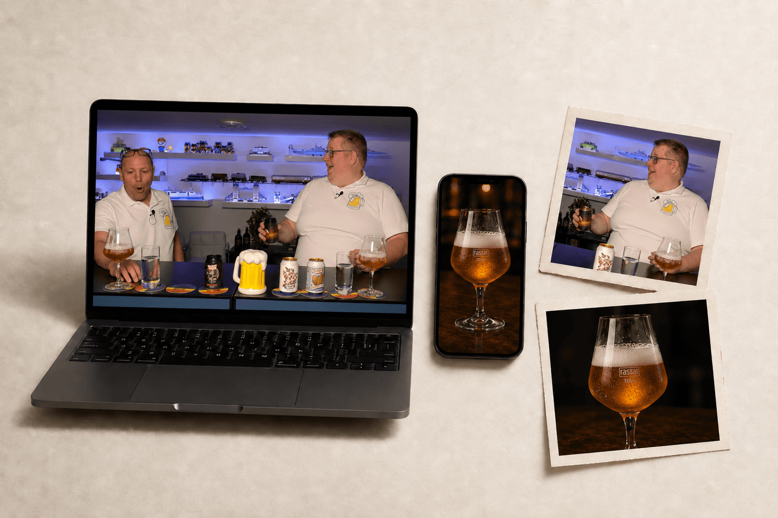 Neutrale Vorschau verschiedener redaktioneller Videoformate